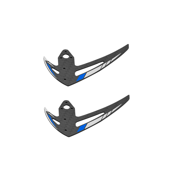 OMP Hobby M2 EVO Helicopter Parts Vertical Stabilizer Set - Ohio