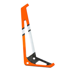 OMPHOBBY M1 V3 PRO RC Helicopter Parts Tail Fin Orange OSHM1250 - Ohio Model Products