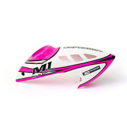 OMPHOBBY M1 V3 PRO RC Helicopter Parts Canopy-Pink OSHM1262 - Ohio Model Products