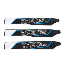 OMPHOBBY M2 V3 Apex 173 mm Main Rotor Blades (3 pcs) OSHM2517