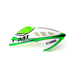 OMPHOBBY M1 V3 PRO RC Helicopter Parts Canopy-Green OSHM1263 - Ohio Model Products