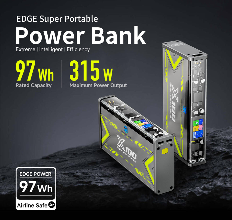 EDGE X100 315W High-Power Multi-Device Power Bank - Ohio Model Products