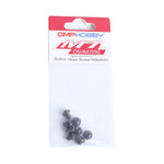 OMP HOBBY M7 Helicopter Parts Button Head Screw M3x4 OSHM7096 - Ohio Model Products
