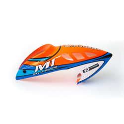 OMPHOBBY M1 V3 PRO RC Helicopter Parts Canopy-Orange OSHM1261 - Ohio Model Products
