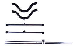 Aluminum Folding Aircraft Stand Silver