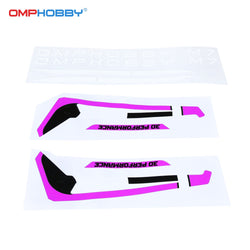 OMPHOBBY M7 Pink sticker - Ohio Model Products
