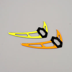 OMPHOBBY M2 3D Helicopter Carbon fiber vertical stabilizer - Ohio Model Products