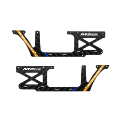 OMP Hobby M2 EVO Helicopter Parts Fuselage Carbon Panel Set