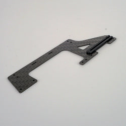 OMPHOBBY M2 3D Helicopter Carbon fiber Right-Lower（RL) frame OSHM2022 - Ohio Model Products