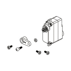 OMPHOBBY M2 3D Helicopter DS2710 MG Metal Servo OSHM2031 - Ohio Model Products