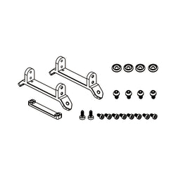 OMPHOBBY M2 3D Helicopter Metal landing skid frame (1set) OSHM2026 - Ohio Model Products