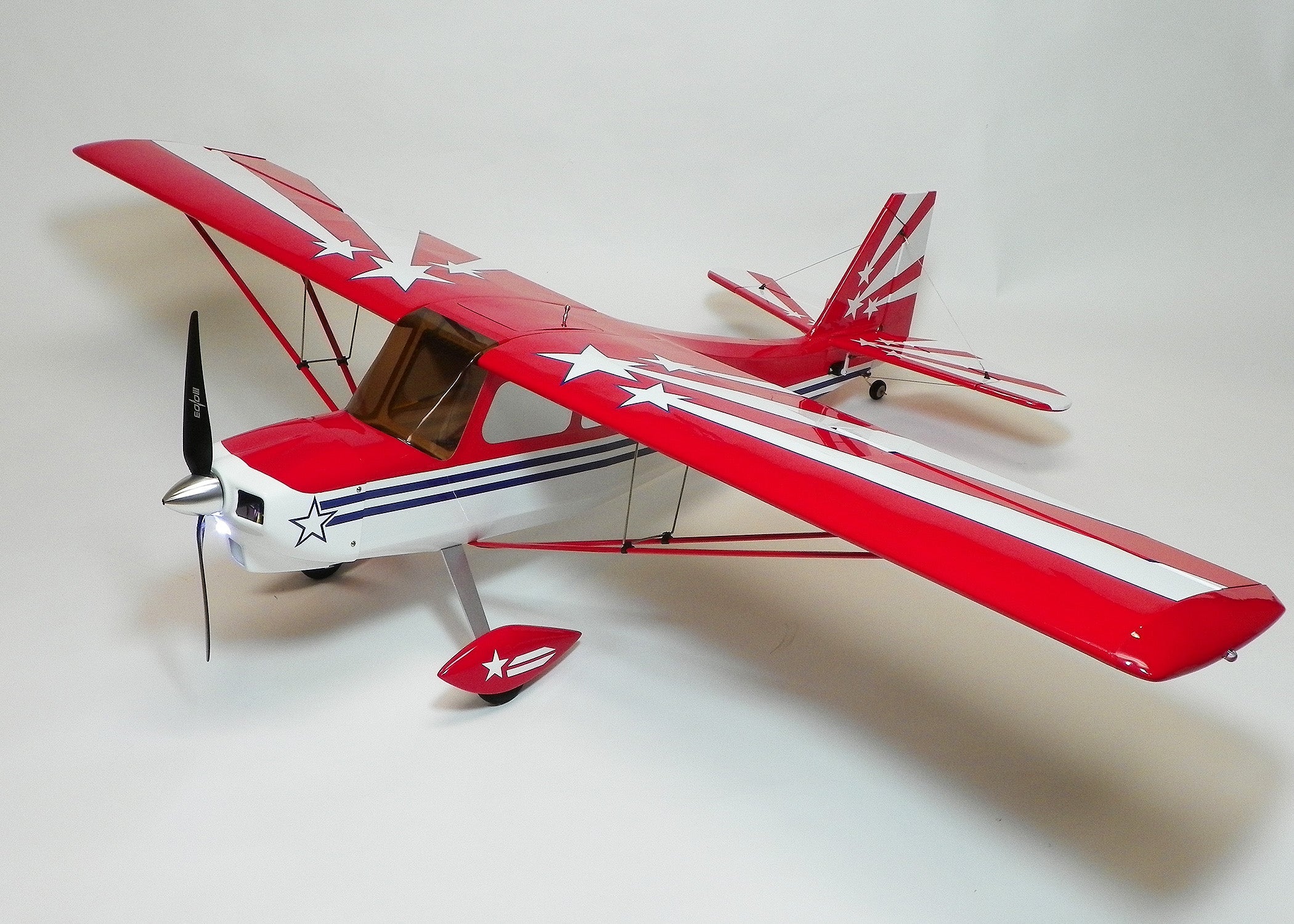 OMPHobby Super Decathlon 55 Inch Balasa Airplane Receiver Ready Ohio