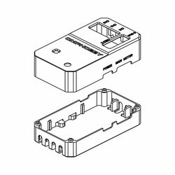 OMPHOBBY M2 3D Helicopter Flight Control Housing set OSHM2073 - Ohio Model Products